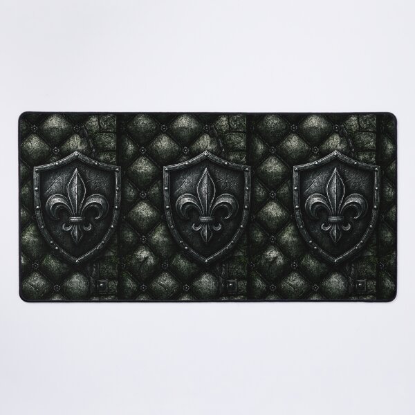 Item preview, Dark Knight Armor with Silver Fleur-de-Lis designed and sold by Piotrek0001.