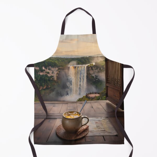 Item preview, Hanok Window to the World: Guyana Kaieteur Falls & Amazon Rainforest | Fine Art Print designed and sold by SOOstudio73.