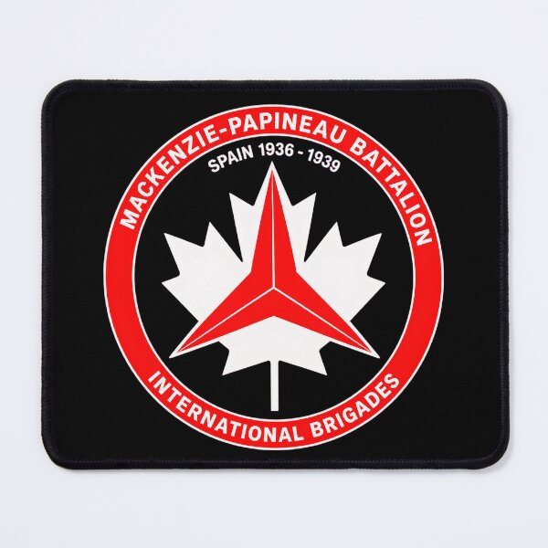 Item preview, Mackenzie Papineau Battalion International Brigades Antifascist Emblem Print designed and sold by PinUpPizzazz.