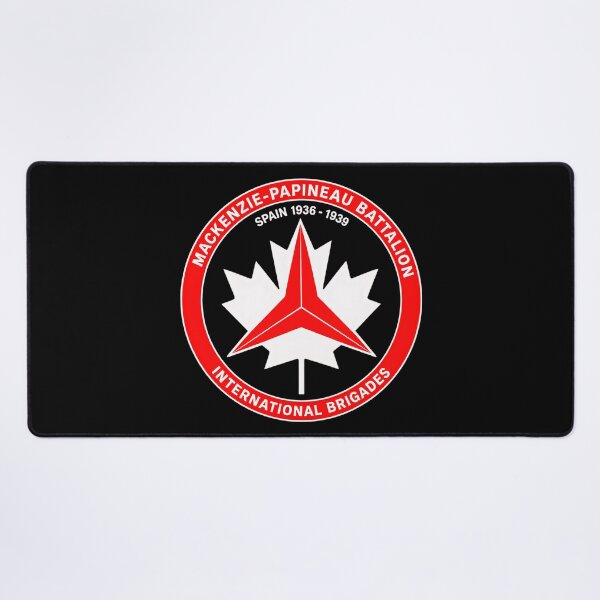 Item preview, Mackenzie Papineau Battalion International Brigades Antifascist Emblem Print designed and sold by PinUpPizzazz.