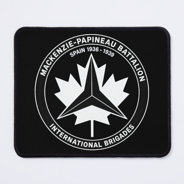 Item preview, Mackenzie Papineau Battalion International Brigades Antifascist Emblem Print designed and sold by PinUpPizzazz.