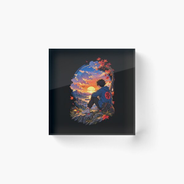 Item preview, Dreamer at Sunset – Anime Mountain Adventure designed and sold by DESPOT07.