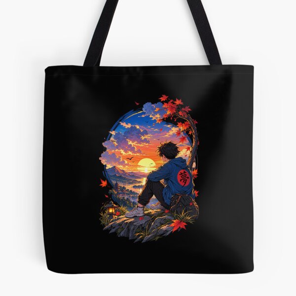 Item preview, Dreamer at Sunset – Anime Mountain Adventure designed and sold by DESPOT07.