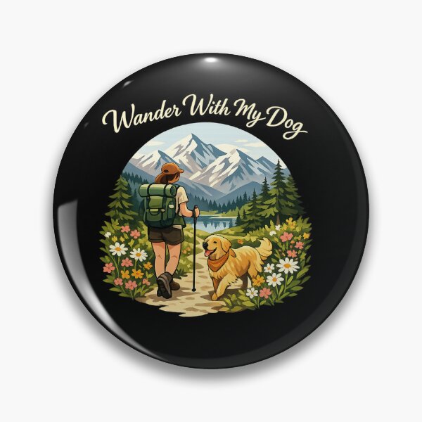 Item preview, Wander With My Dog Alpine Adventure designed and sold by teemix.