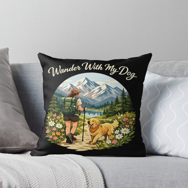 Item preview, Wander With My Dog Alpine Adventure designed and sold by teemix.