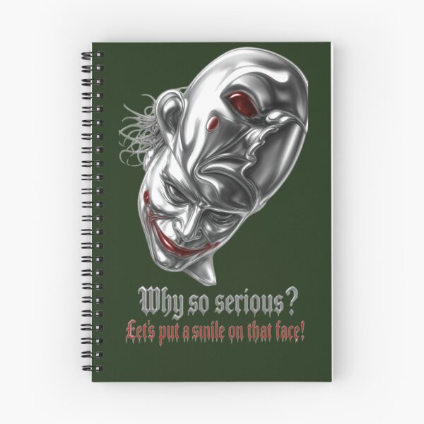Item preview, Metallic Joker Why So Serious- Dark Aesthetic Premium Chrome Art Sticker designed and sold by zenithdecalco.