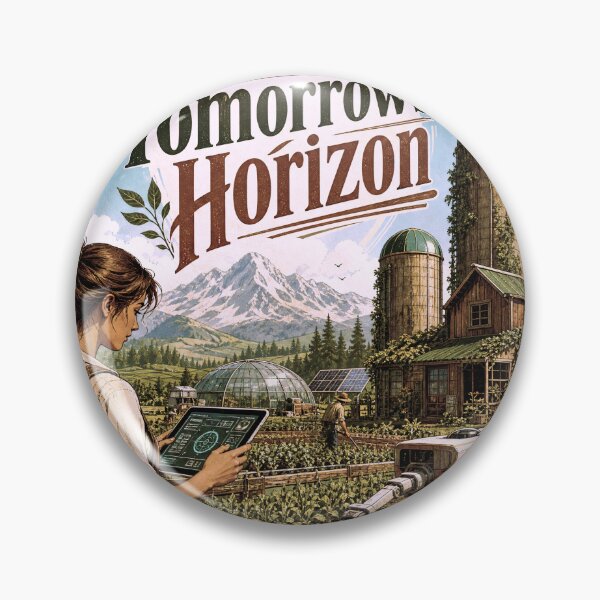 Item preview, Farming on Tomorrow's Horizon designed and sold by The Technomancer's Shoppe.