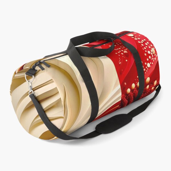 Item preview, Abstract Spiral Patterns in Red and White designed and sold by Vicky Brago-Mitchell®.