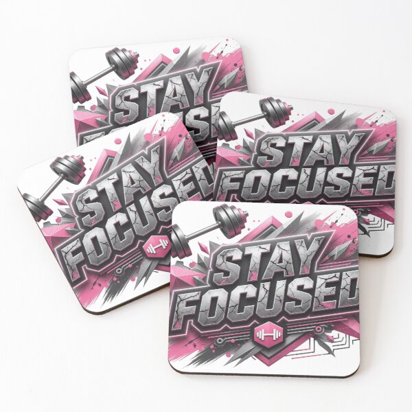 Item preview, Playful Colorful STAY FOCUSED designed and sold by dazzlemakers.
