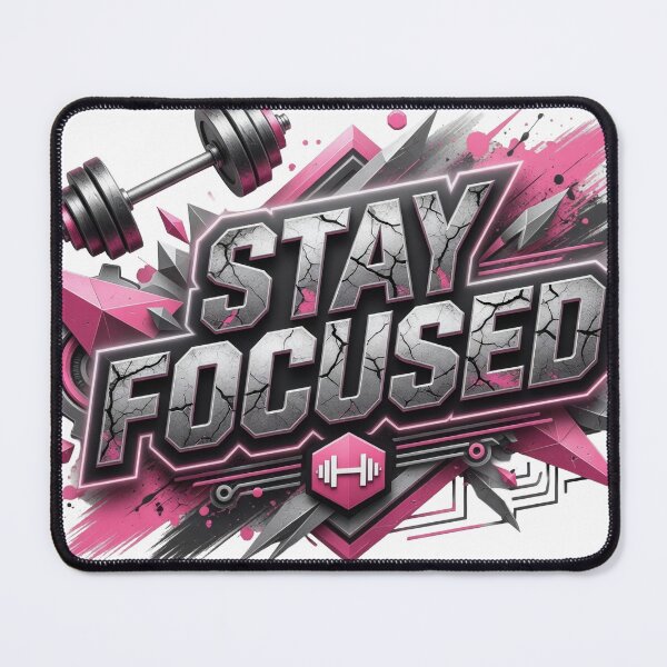 Item preview, Playful Colorful STAY FOCUSED designed and sold by dazzlemakers.