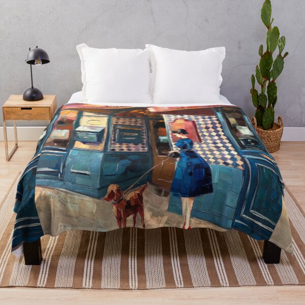 Item preview, Parisian Cinema Vignette - Retro Aesthetic Street Life Art designed and sold by CARRAANN.