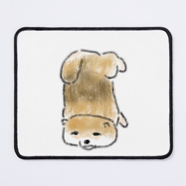 Item preview, Cute Dog Falling Over Clumsy Shiba Inu Art designed and sold by raun.draw.
