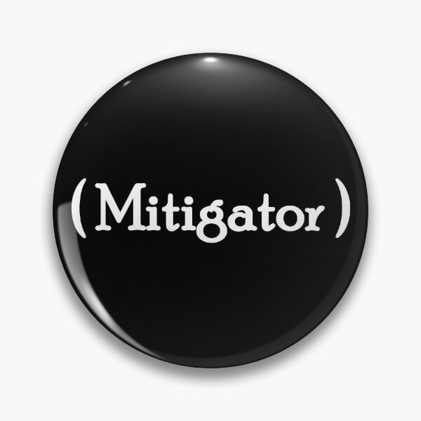 Item preview, Iconic Label - "Mitigator" White Lettering designed and sold by cousinbessie.