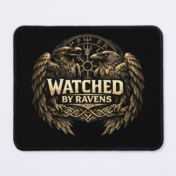 Item preview, Watched by Ravens – Norse Raven Viking Design designed and sold by R3X .