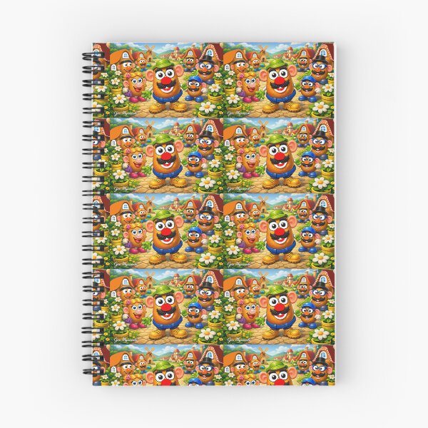Item preview, Mr. Potato Head Village – Whimsical Cartoon World of Spuds designed and sold by The Art Queen Of Michigan .