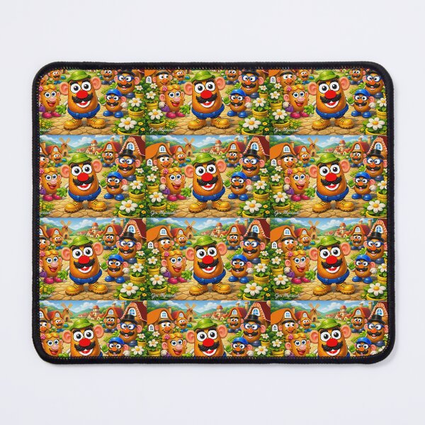 Item preview, Mr. Potato Head Village – Whimsical Cartoon World of Spuds designed and sold by The Art Queen Of Michigan .