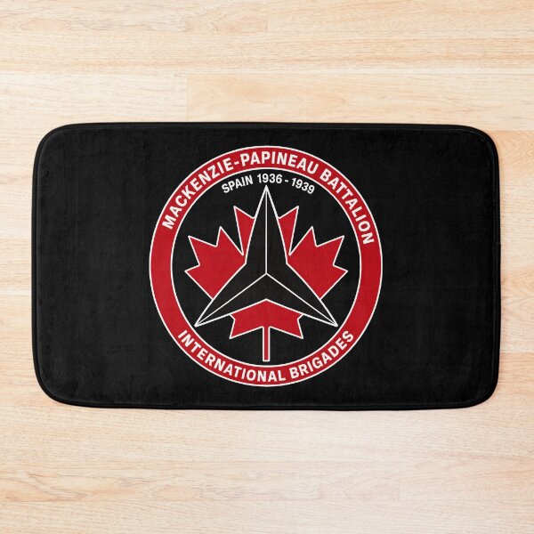 Item preview, Mackenzie Papineau Battalion International Brigades Antifascist Emblem Print designed and sold by PinUpPizzazz.