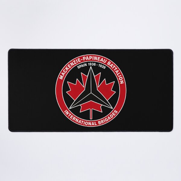 Item preview, Mackenzie Papineau Battalion International Brigades Antifascist Emblem Print designed and sold by PinUpPizzazz.