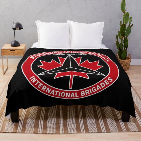 Item preview, Mackenzie Papineau Battalion International Brigades Antifascist Emblem Print designed and sold by PinUpPizzazz.