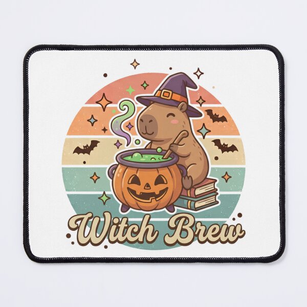 Item preview, Witch Brew Cute Capybara Halloween Retro Vintage Shirt designed and sold by DIRTYSKETCHH.