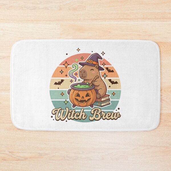 Item preview, Witch Brew Cute Capybara Halloween Retro Vintage Shirt designed and sold by DIRTYSKETCHH.