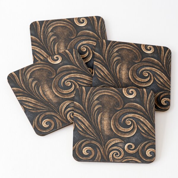 Item preview, Ornate Bronze Baroque Filigree Relief designed and sold by Piotrek0001.