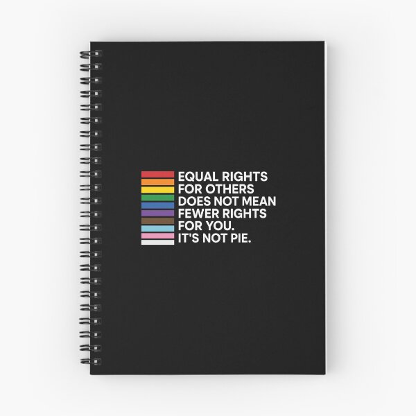 Item preview, Equal Rights For Others Does Not Mean Fewer Rights For You It's Not Pie, Equality, Pride Parade, LGBTQ designed and sold by Cchotlan.