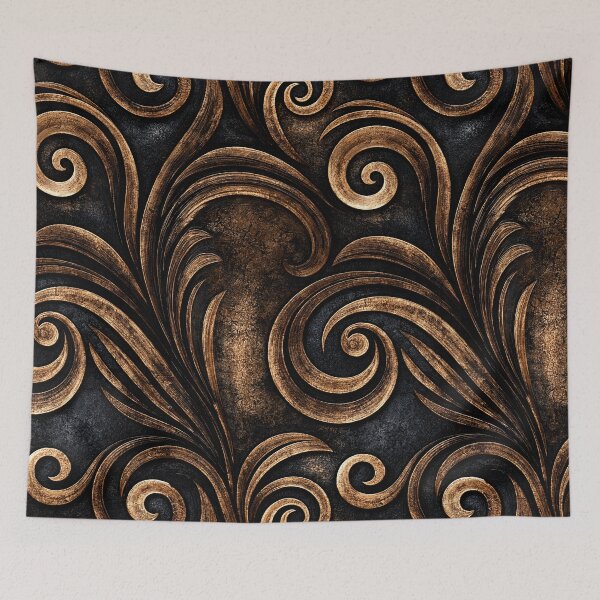 Item preview, Ornate Bronze Baroque Filigree Relief designed and sold by Piotrek0001.