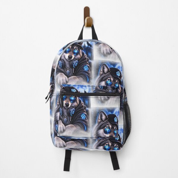 Item preview, Neon Wolf – Wild Spirit designed and sold by LumiArt Studio.