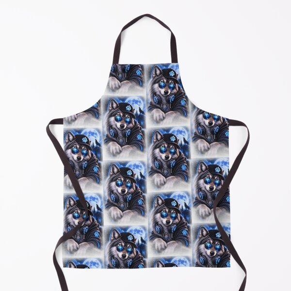 Item preview, Neon Wolf – Wild Spirit designed and sold by LumiArt Studio.