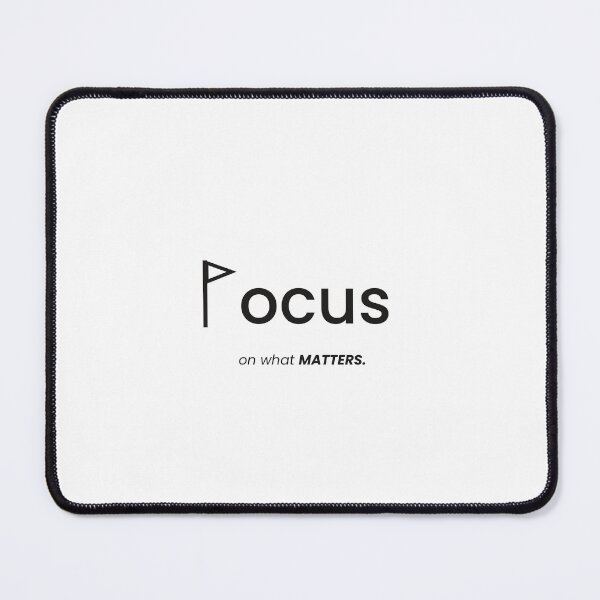 Item preview, Focus On What Matters Minimalist Typography Design designed and sold by VanSum.