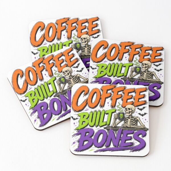 Item preview, COFFEE BUILT BONE designed and sold by OskarTrendz.