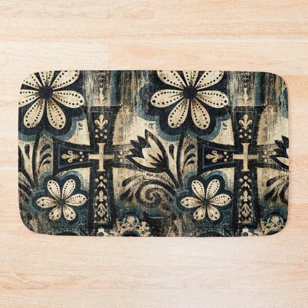 Item preview, Vintage Floral Parchment and Folk Art Texture designed and sold by Piotrek0001.