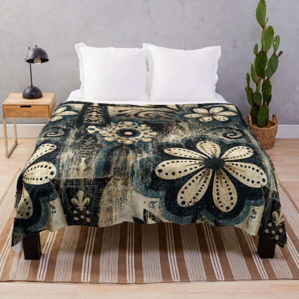 Item preview, Vintage Floral Parchment and Folk Art Texture designed and sold by Piotrek0001.
