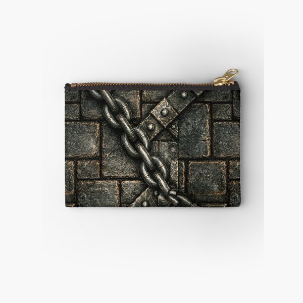 Item preview, Ancient Castle Stone Wall with Heavy Iron Chain designed and sold by Piotrek0001.