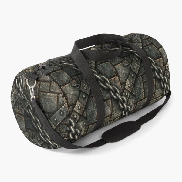 Item preview, Ancient Castle Stone Wall with Heavy Iron Chain designed and sold by Piotrek0001.