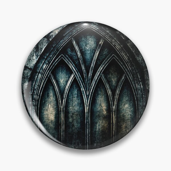 Item preview, Gothic Black and Teal Metal Gate Detail designed and sold by Piotrek0001.