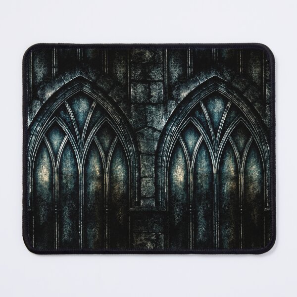 Item preview, Gothic Black and Teal Metal Gate Detail designed and sold by Piotrek0001.