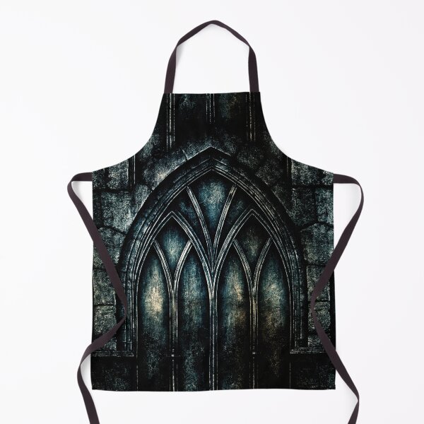 Item preview, Gothic Black and Teal Metal Gate Detail designed and sold by Piotrek0001.