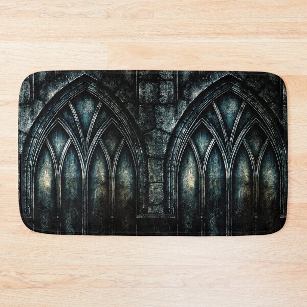 Item preview, Gothic Black and Teal Metal Gate Detail designed and sold by Piotrek0001.