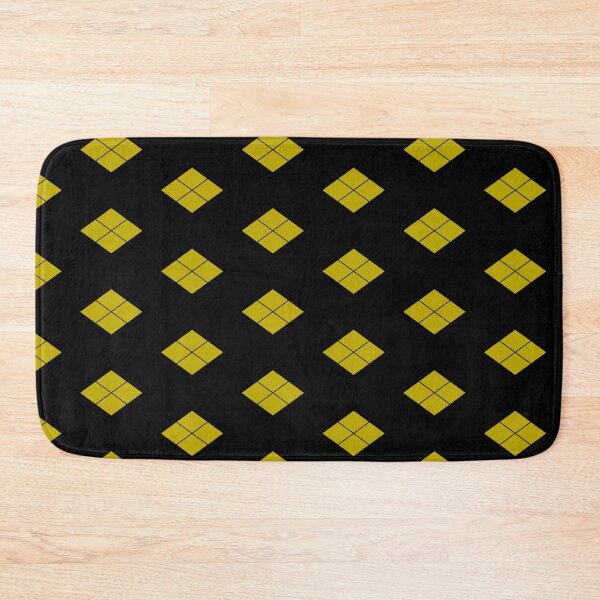 Item preview, Takeda Shingen Crest - Takeda Bishi Samurai Mon Faux Gold Black Tile / Japanese Crest designed and sold by 戦国まーけっと SENGOKU MARKET.