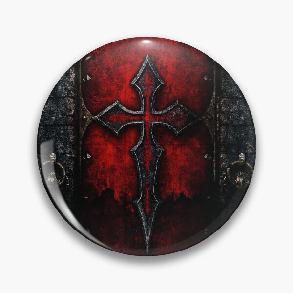 Item preview, Crimson Knight Banner with Heraldic Cross designed and sold by Piotrek0001.