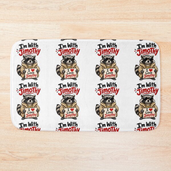 Item preview, I'm With Jimothy Raccoon I Love Jimothy Meme designed and sold by GraphixKing999.