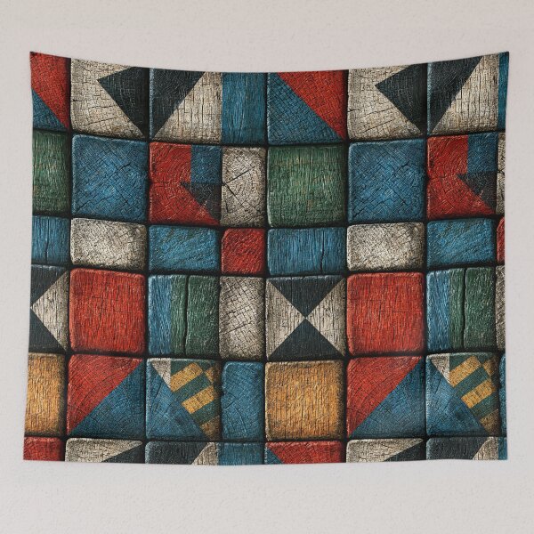 Item preview, Multi-Colored Medieval Checkered Banner Pattern designed and sold by Piotrek0001.