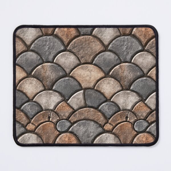 Item preview, Grey Stone Scale Mosaic and Fortress Wall designed and sold by Piotrek0001.