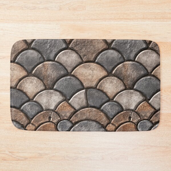 Item preview, Grey Stone Scale Mosaic and Fortress Wall designed and sold by Piotrek0001.
