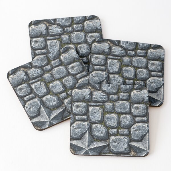 Item preview, Rough Blue-Grey Stone Masonry Castle Wall designed and sold by Piotrek0001.