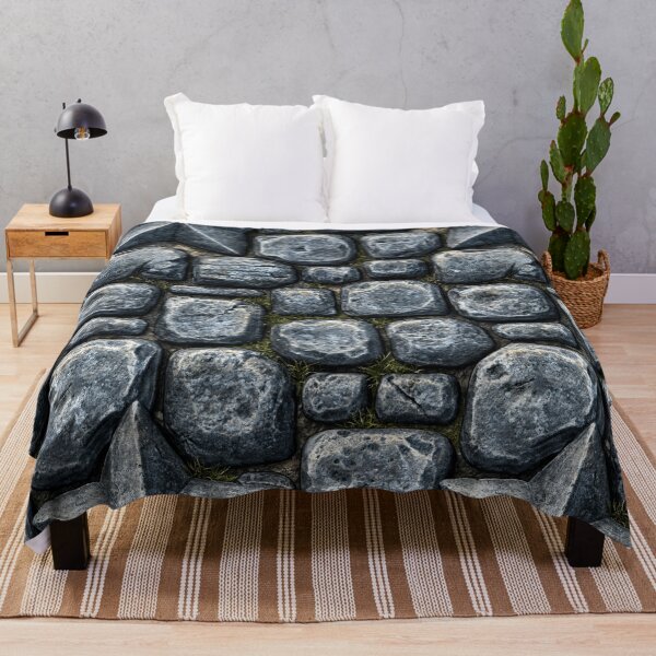 Item preview, Rough Blue-Grey Stone Masonry Castle Wall designed and sold by Piotrek0001.