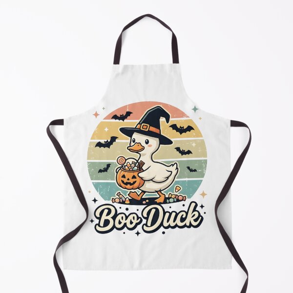 Item preview, Boo Duck Cute Halloween Duck Witch Retro designed and sold by DIRTYSKETCHH.