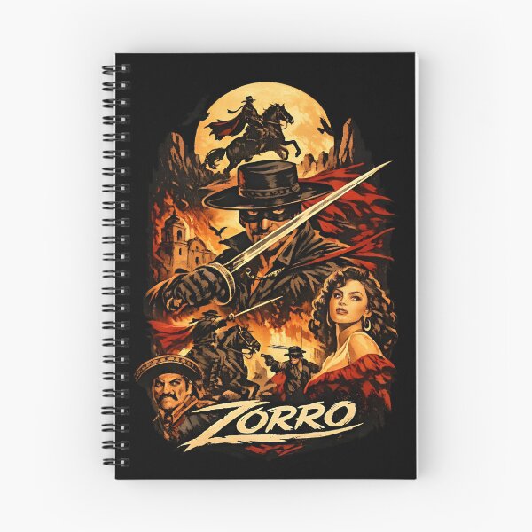 Item preview, Zorro Vintage Western Fan Art, Masked Swordsman, Horseback Hero & Retro Pulp Poster designed and sold by Amr Siam.